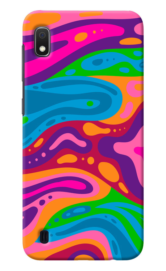 Trippy Pattern Samsung A10 Back Cover