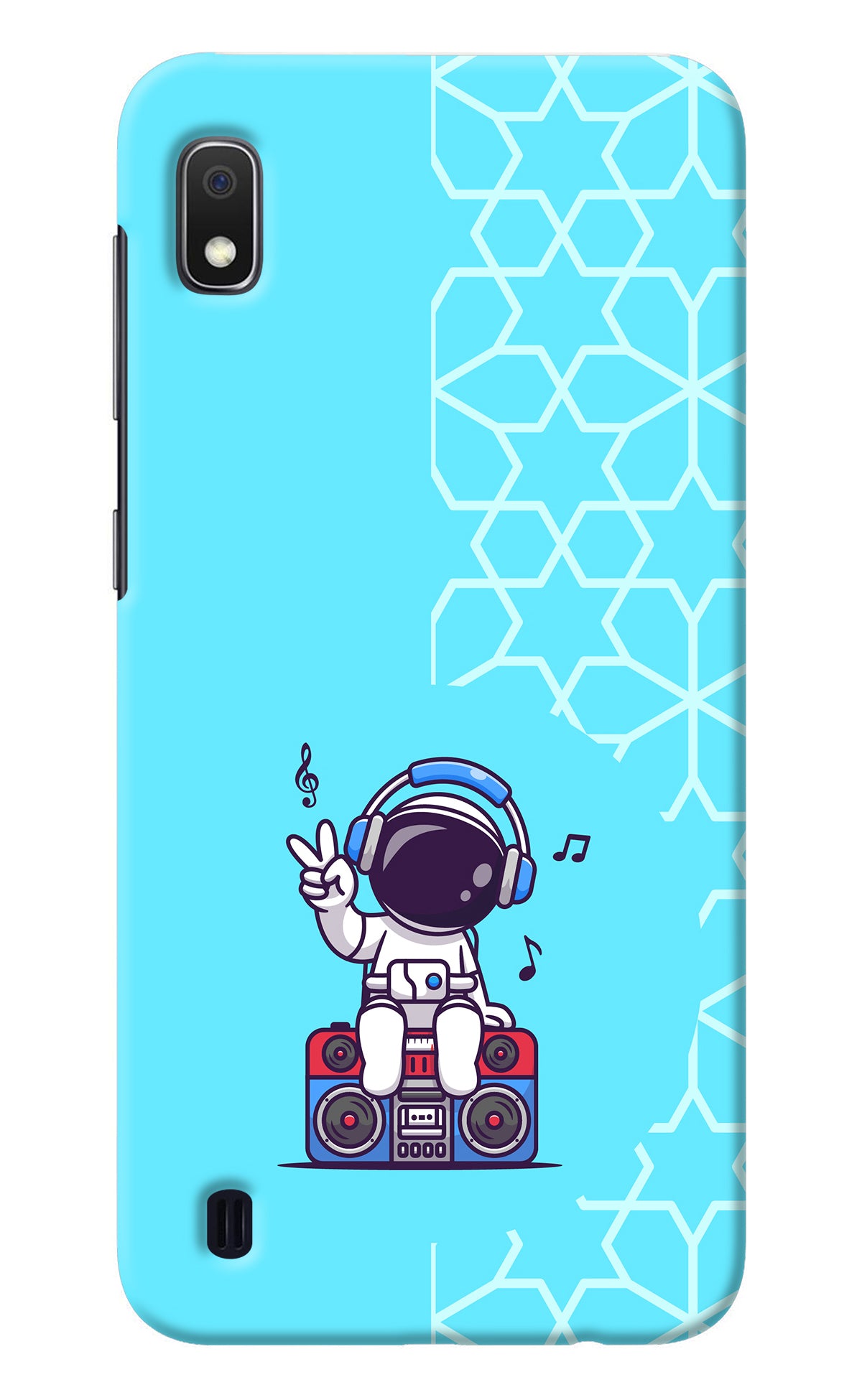 Cute Astronaut Chilling Samsung A10 Back Cover