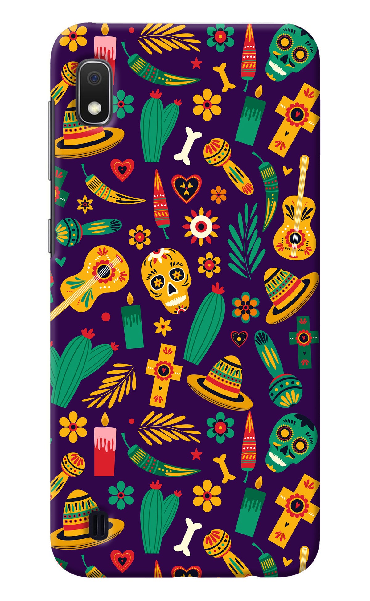 Mexican Artwork Samsung A10 Back Cover