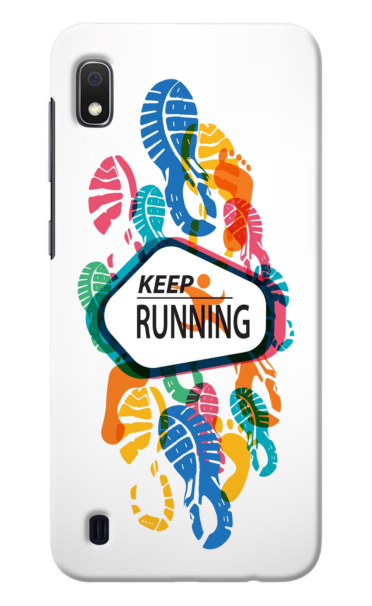 Keep Running Samsung A10 Back Cover