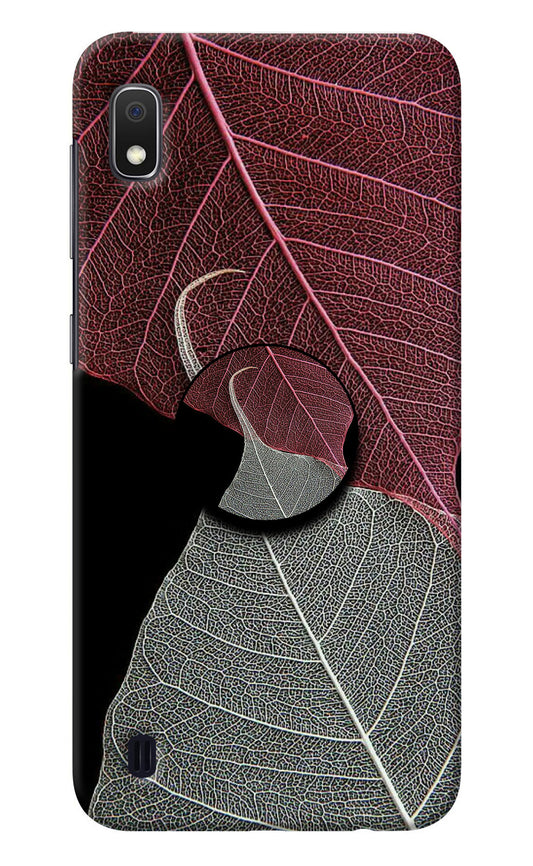 Leaf Pattern Samsung A10 Pop Case