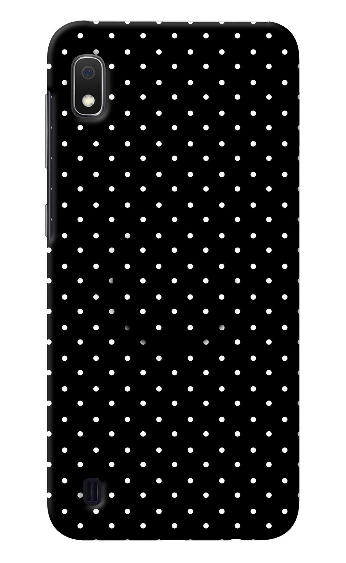 White Dots Samsung A10 Pop Case