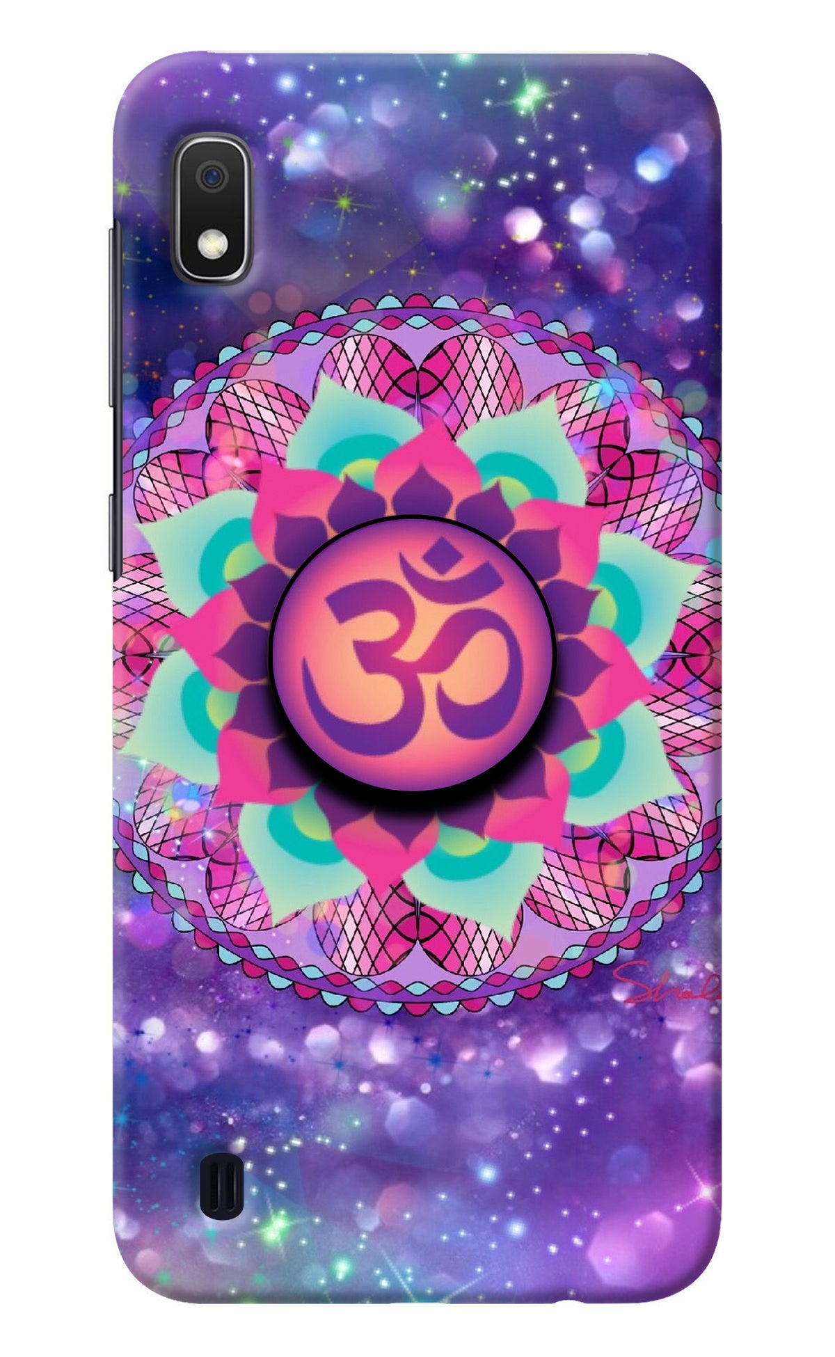 Om Purple Samsung A10 Pop Case