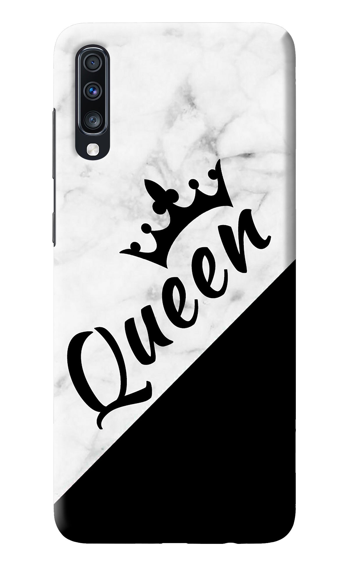 Queen Samsung A70 Back Cover