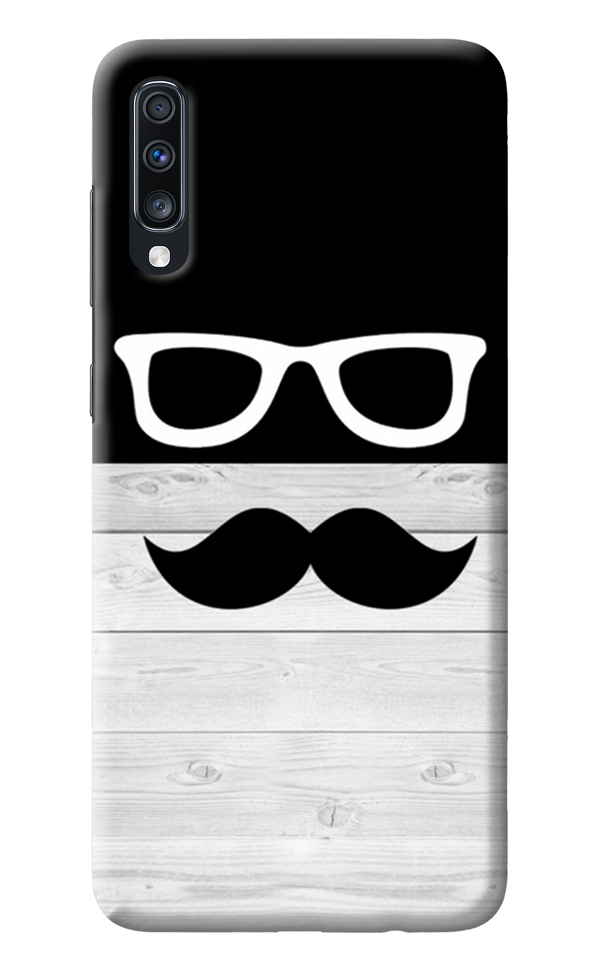 Mustache Samsung A70 Back Cover