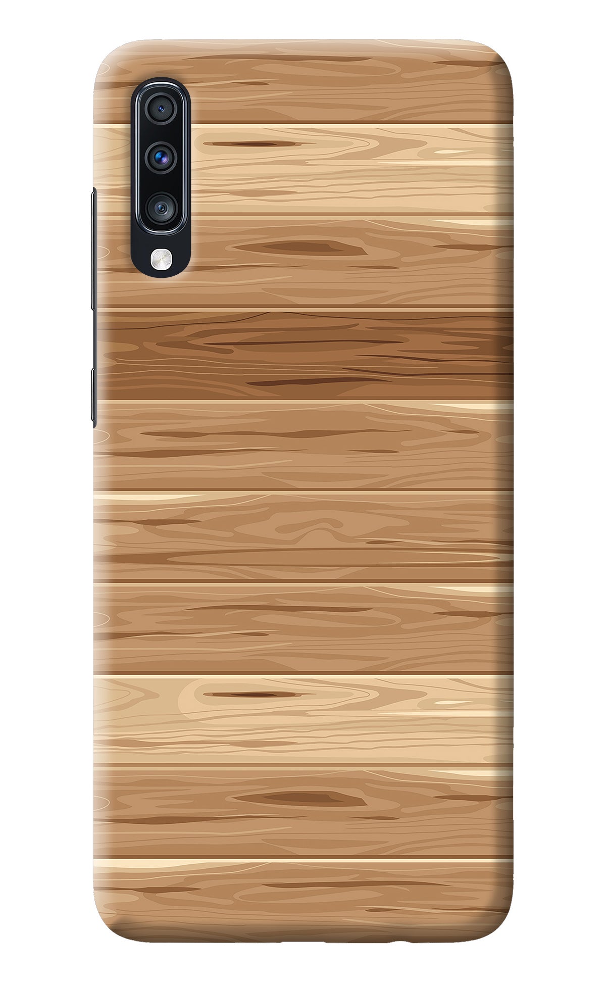 Wooden Vector Samsung A70 Back Cover