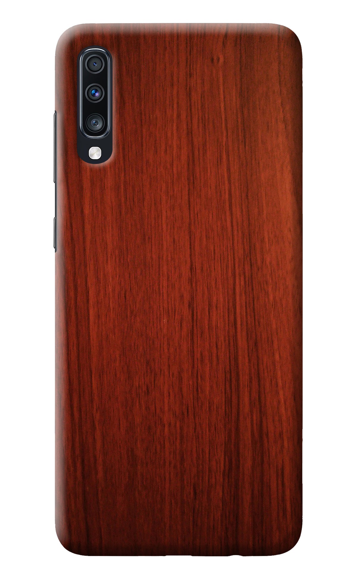 Wooden Plain Pattern Samsung A70 Back Cover