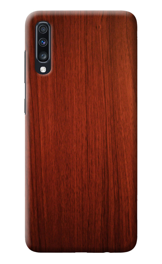 Wooden Plain Pattern Samsung A70 Back Cover