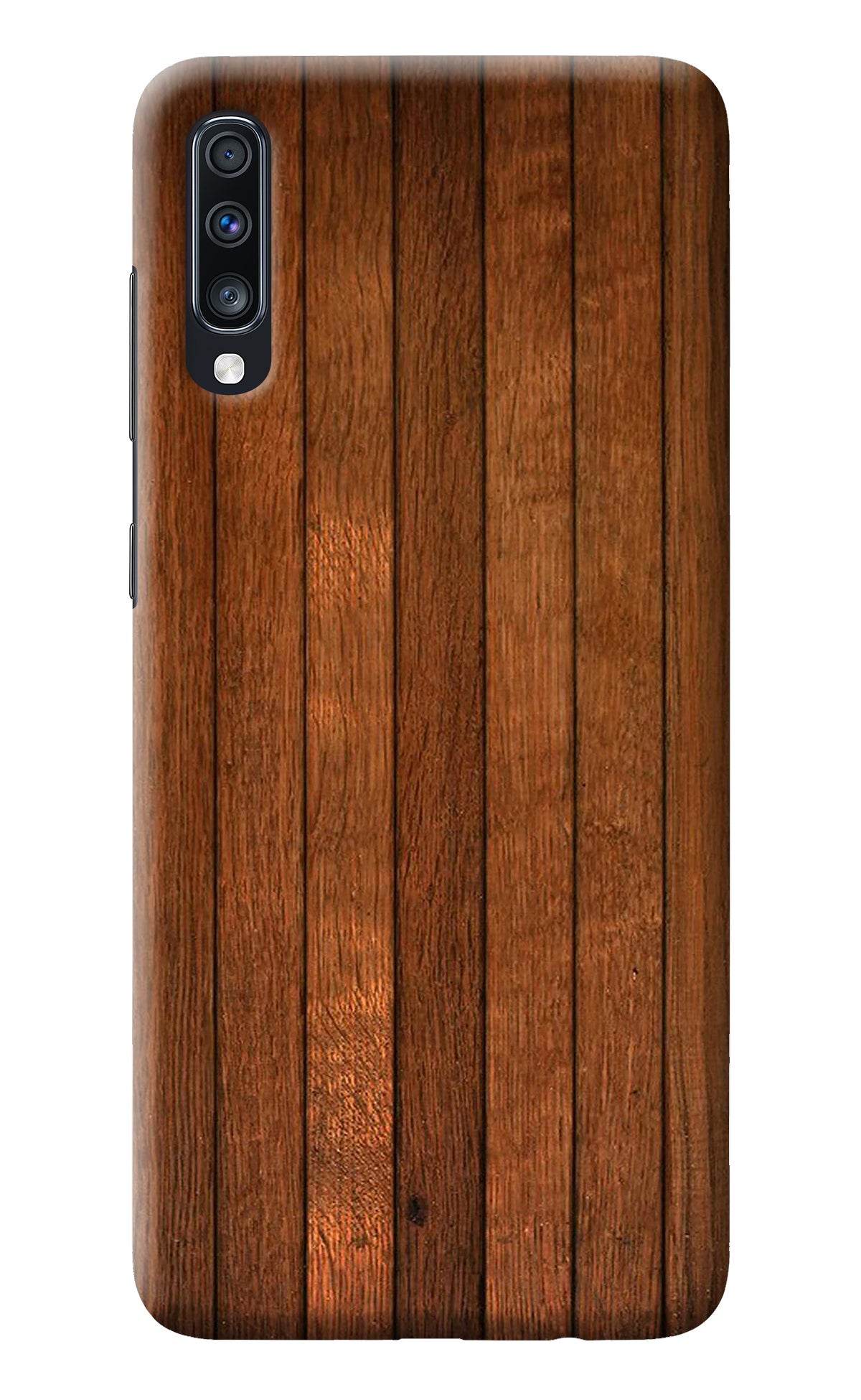 Wooden Artwork Bands Samsung A70 Back Cover