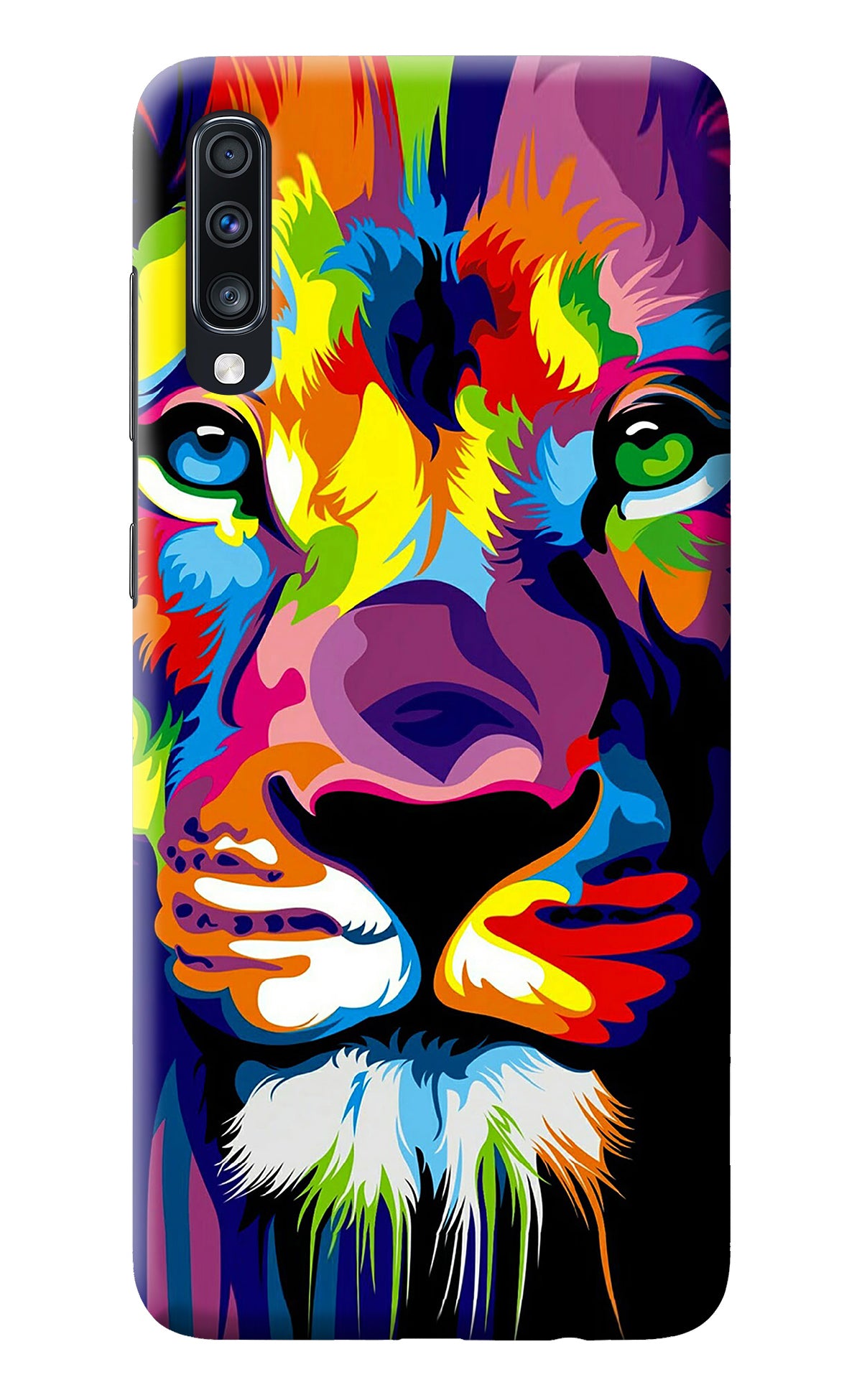 Lion Samsung A70 Back Cover