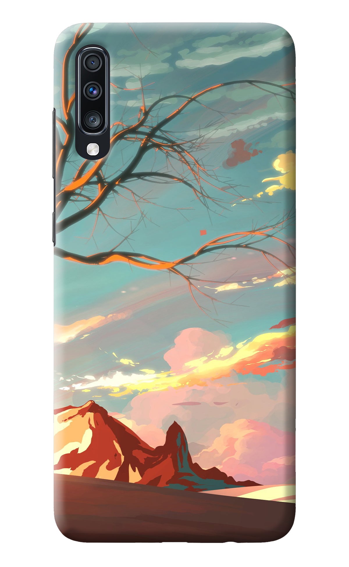 Scenery Samsung A70 Back Cover