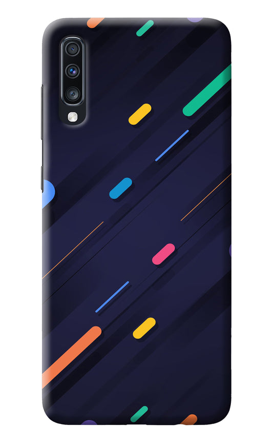 Abstract Design Samsung A70 Back Cover