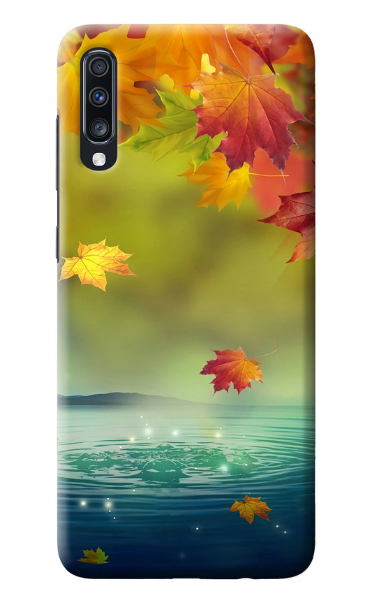 Flowers Samsung A70 Back Cover