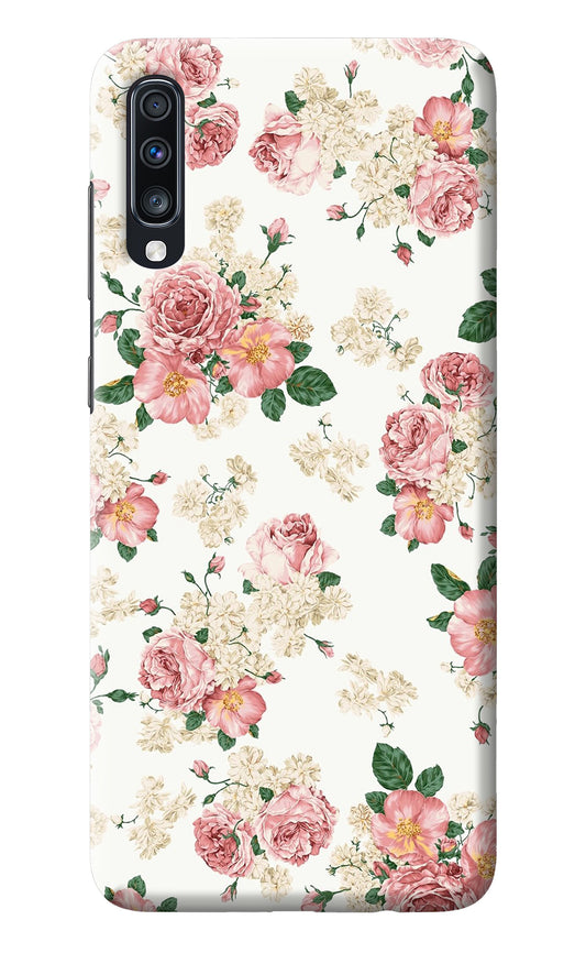 Flowers Samsung A70 Back Cover