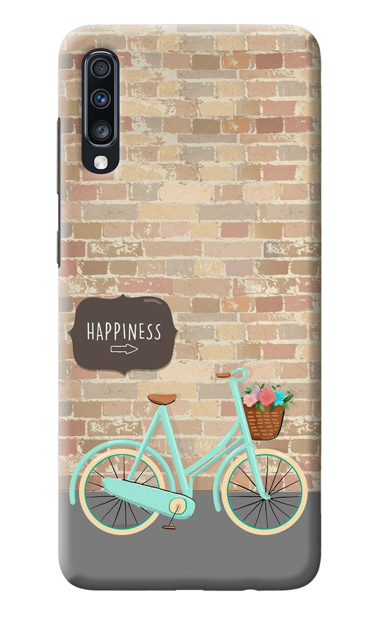 Happiness Artwork Samsung A70 Back Cover