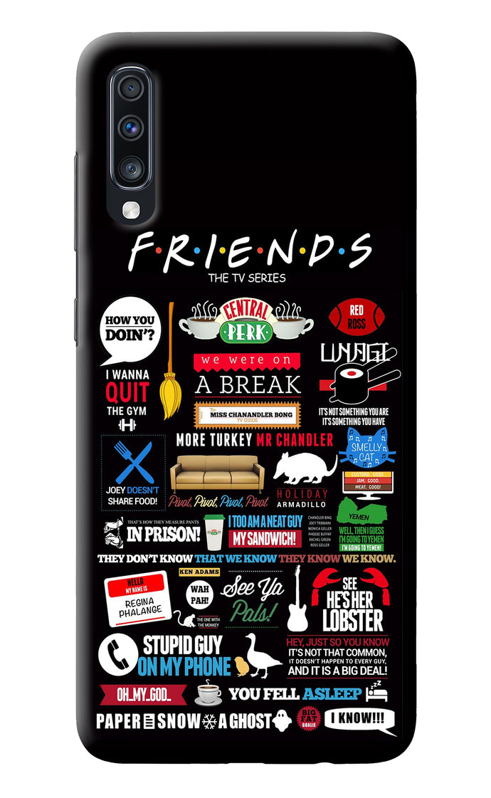 FRIENDS Samsung A70 Back Cover
