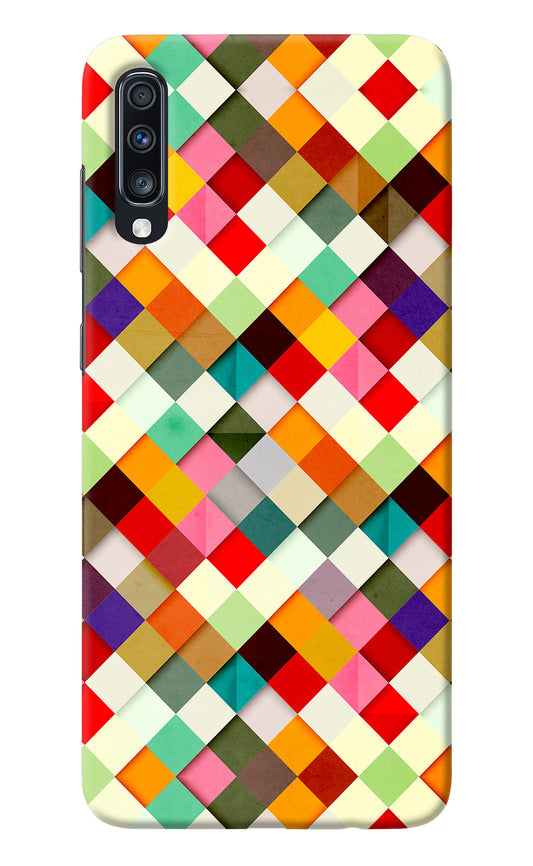 Geometric Abstract Colorful Samsung A70 Back Cover