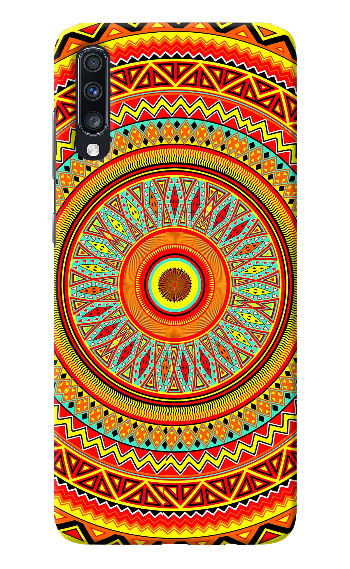 Mandala Pattern Samsung A70 Back Cover