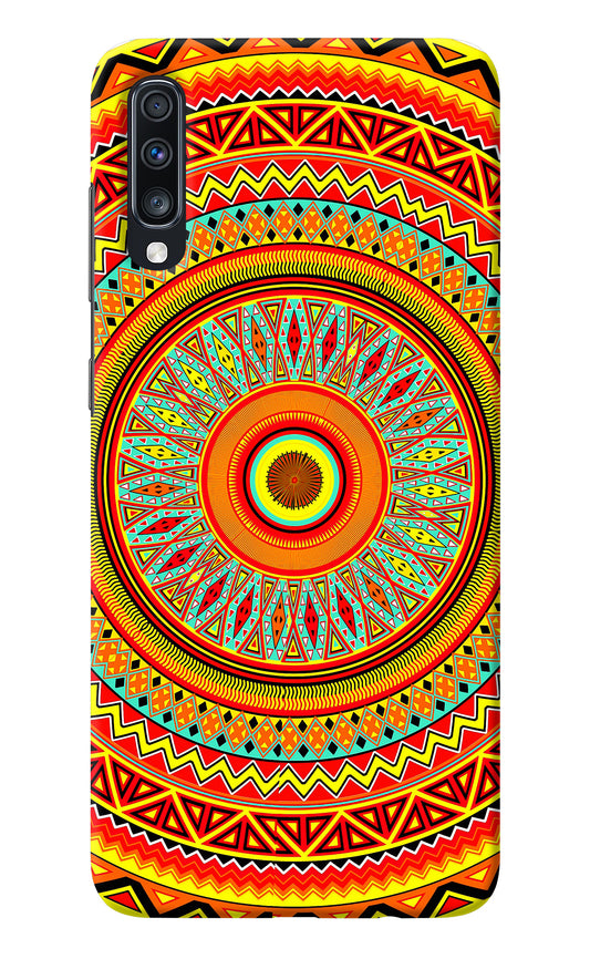 Mandala Pattern Samsung A70 Back Cover