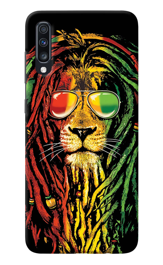 Rasta Lion Samsung A70 Back Cover