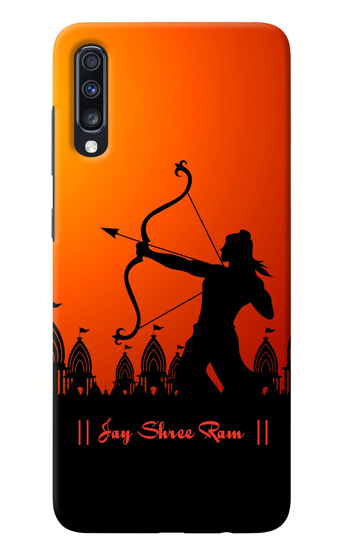 Lord Ram - 4 Samsung A70 Back Cover