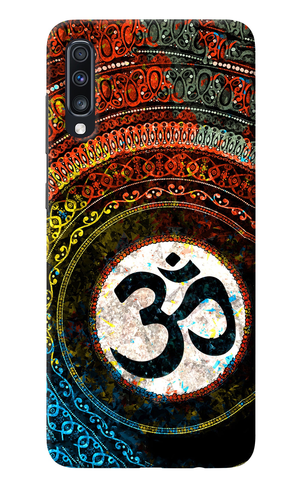 Om Cultural Samsung A70 Back Cover