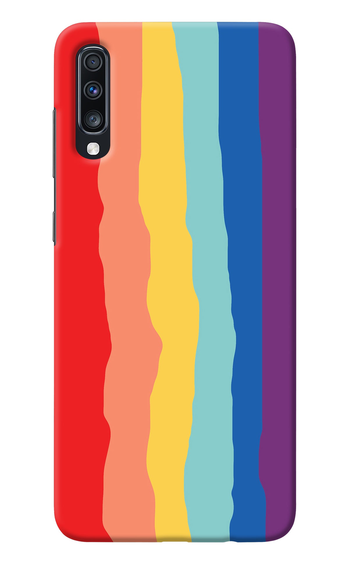 Rainbow Samsung A70 Back Cover