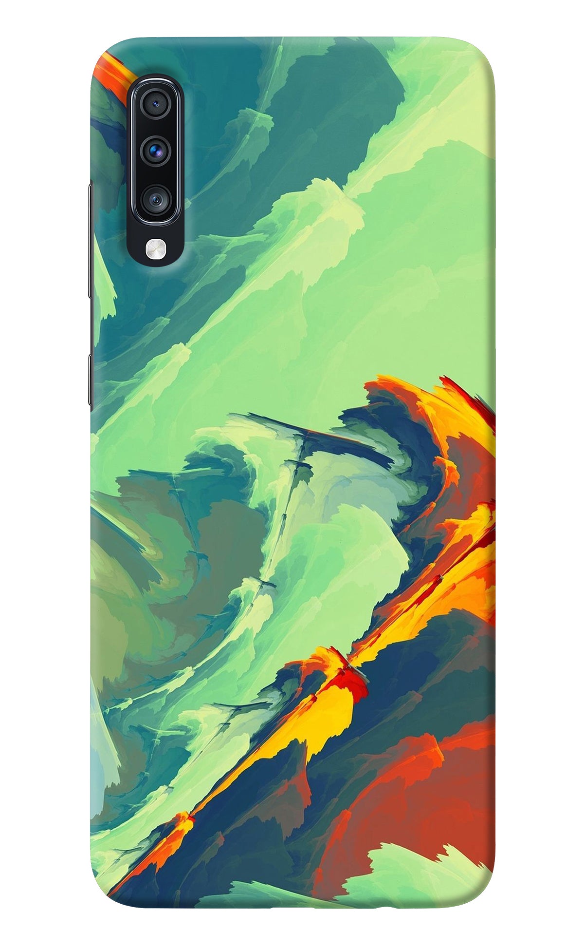 Paint Art Samsung A70 Back Cover