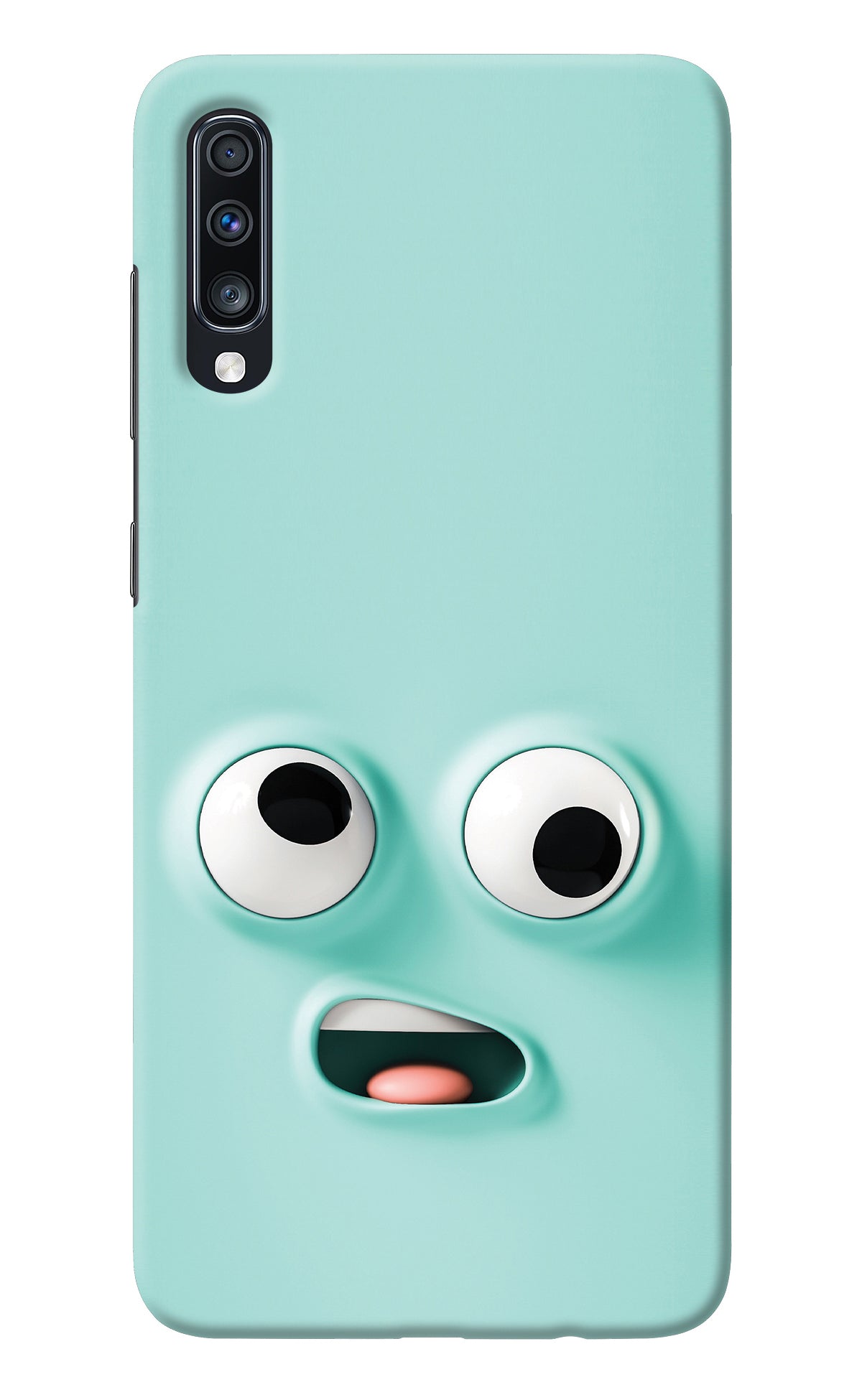 Funny Cartoon Samsung A70 Back Cover