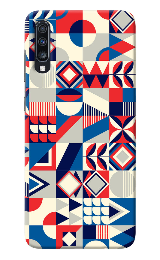 Colorful Pattern Samsung A70 Back Cover