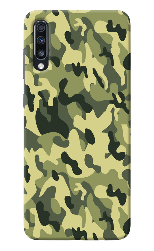 Camouflage Samsung A70 Back Cover