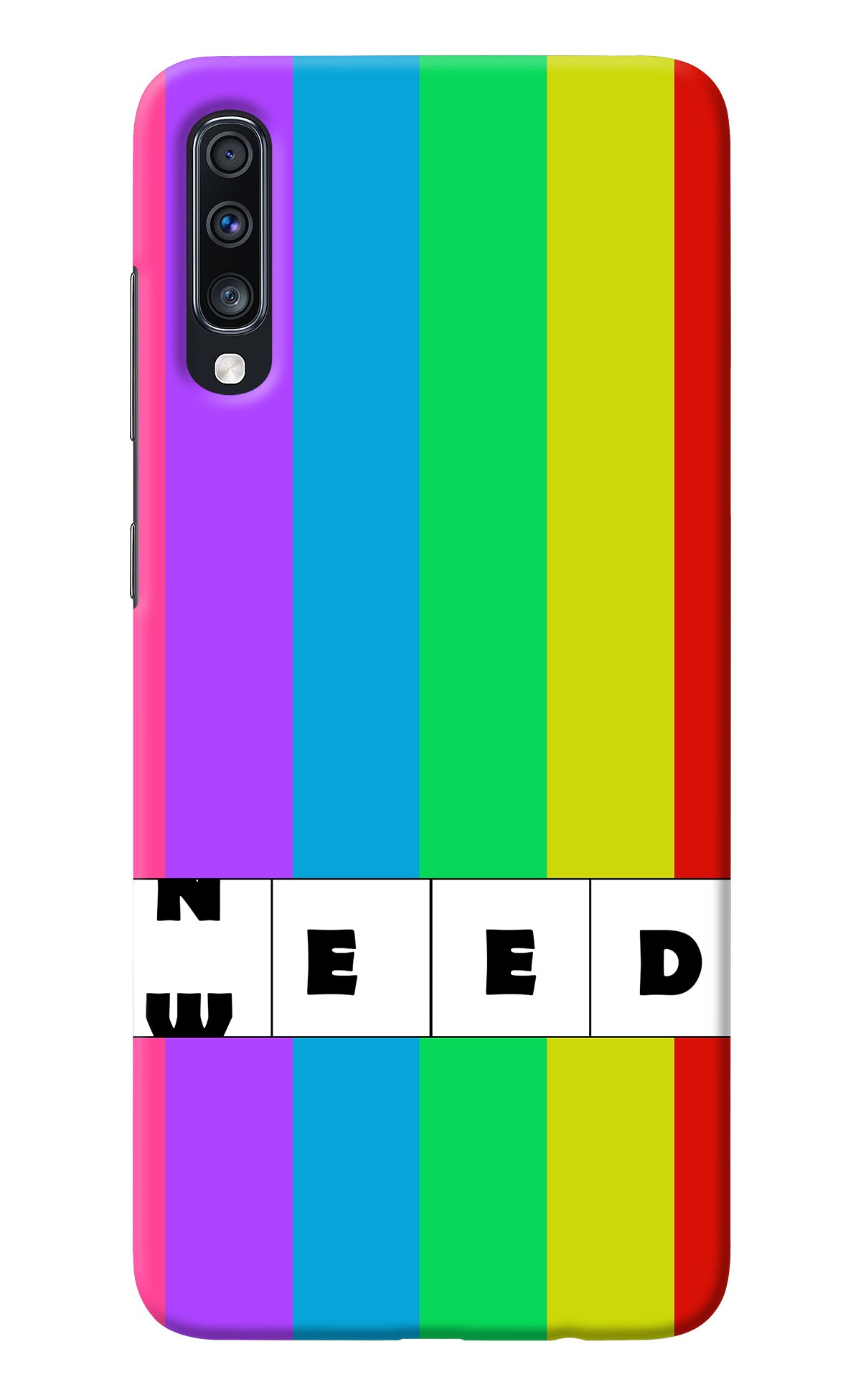 Need Weed Samsung A70 Back Cover