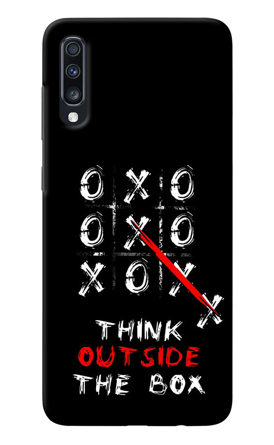 Think out of the BOX Samsung A70 Back Cover