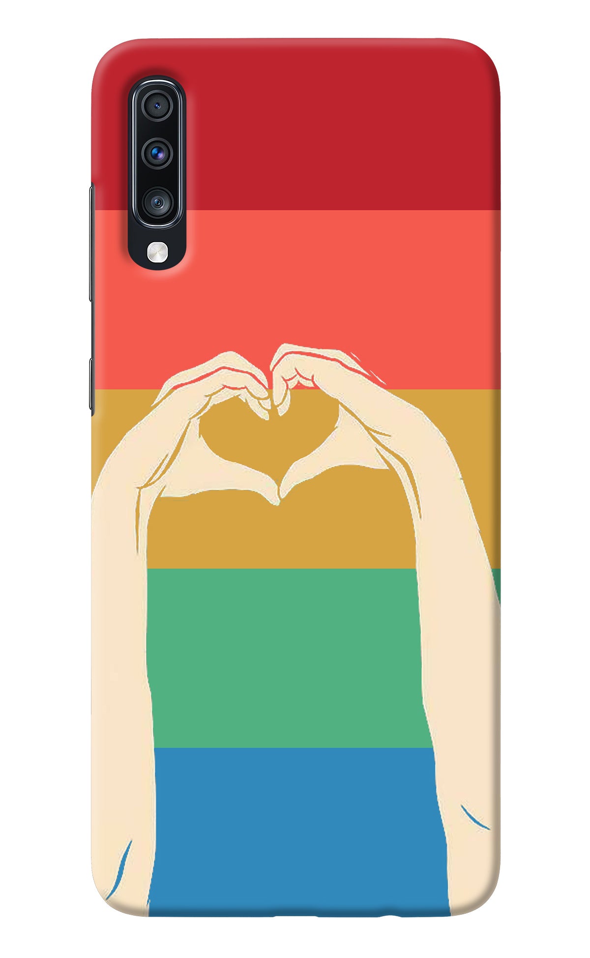 Vintage Love Samsung A70 Back Cover