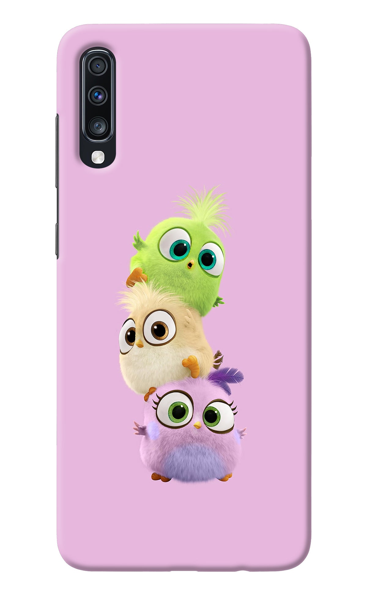 Cute Little Birds Samsung A70 Back Cover