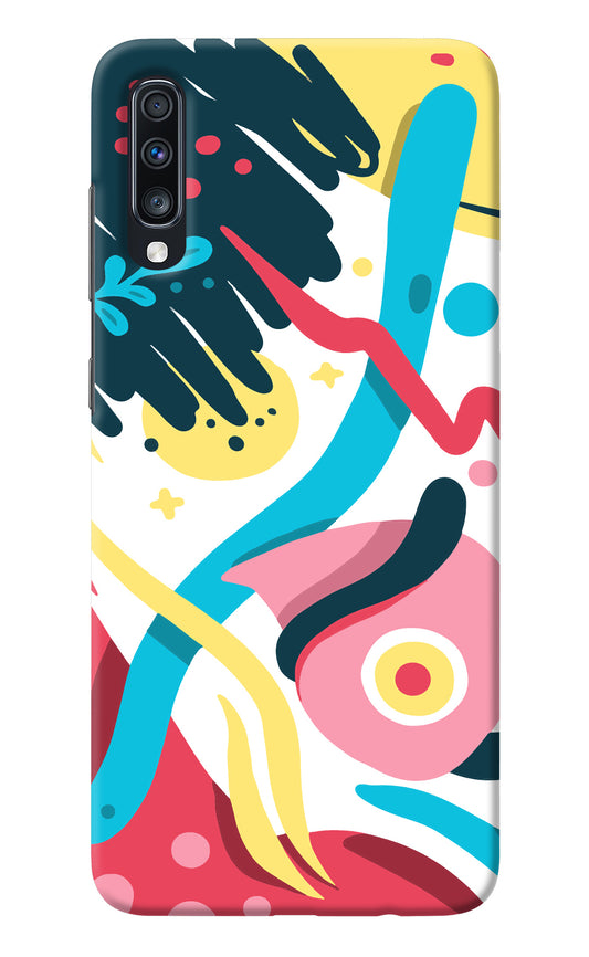 Trippy Samsung A70 Back Cover