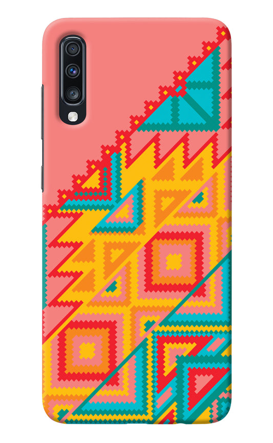 Aztec Tribal Samsung A70 Back Cover