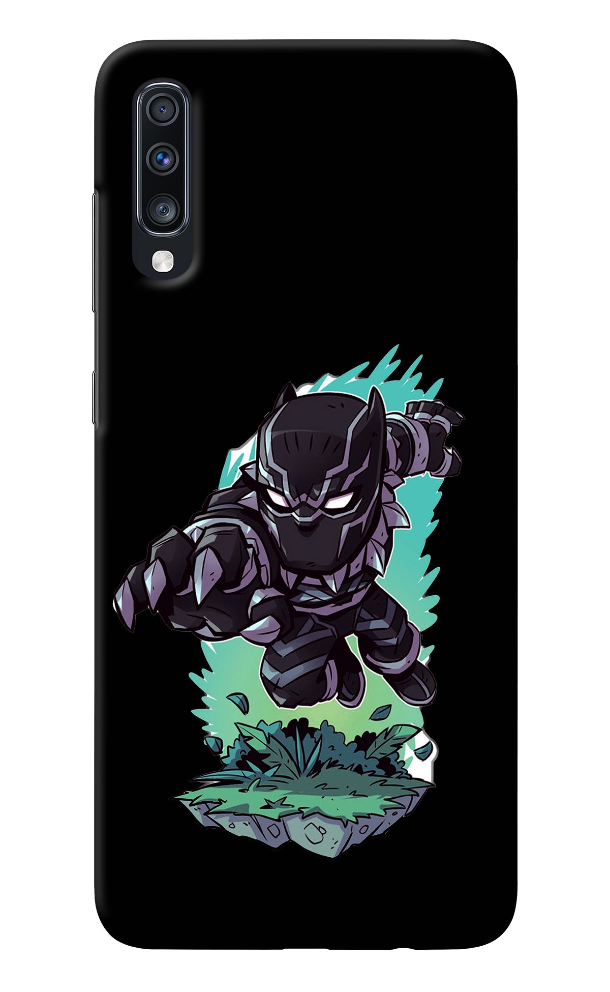 Black Panther Samsung A70 Back Cover