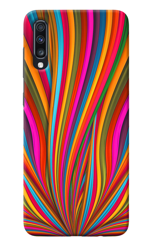 Trippy Wavy Samsung A70 Back Cover