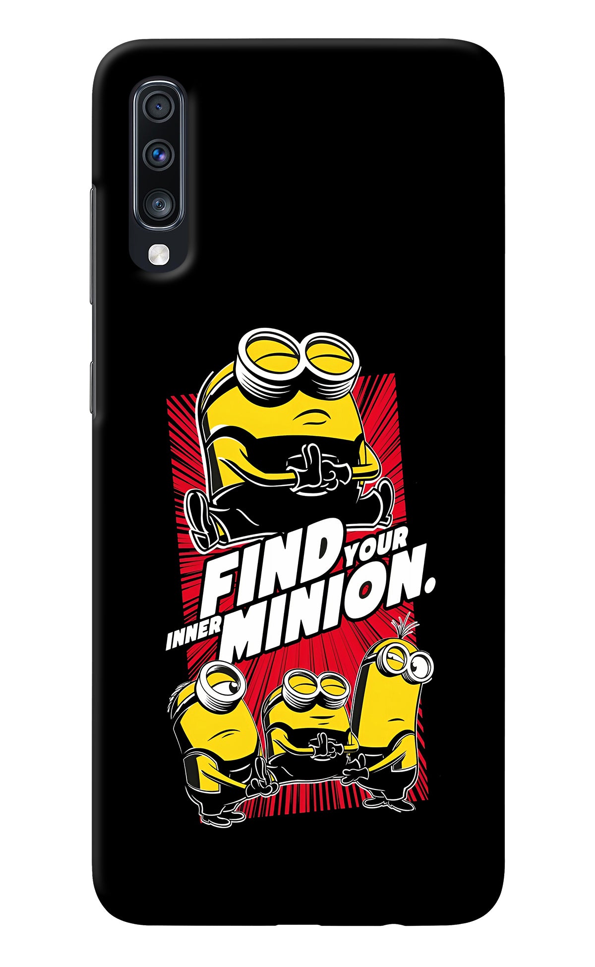 Find your inner Minion Samsung A70 Back Cover