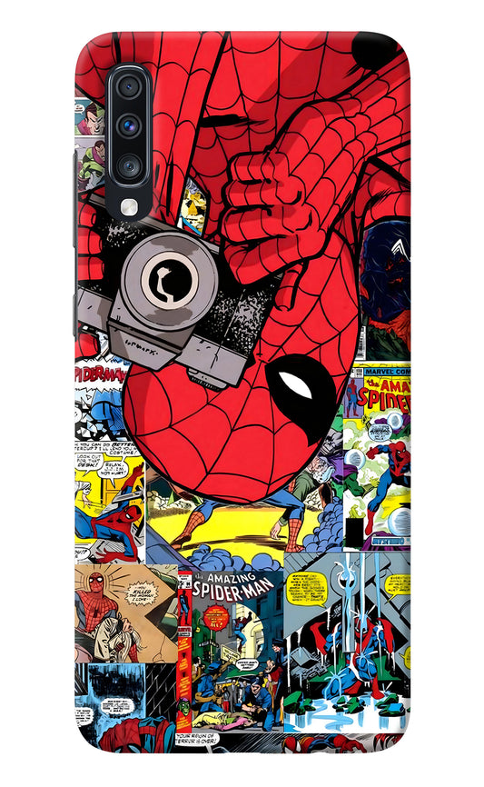 Spider Man Samsung A70 Back Cover