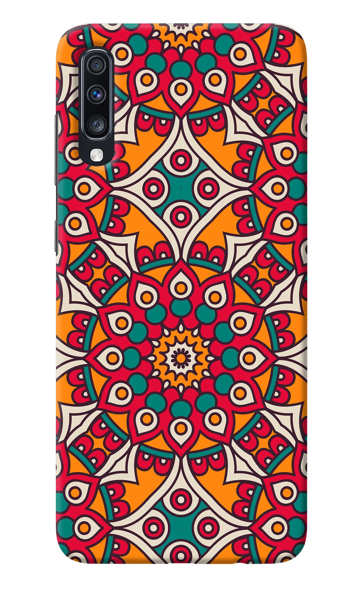 Mandala Art Samsung A70 Back Cover