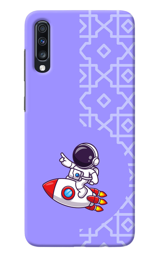 Cute Astronaut Samsung A70 Back Cover