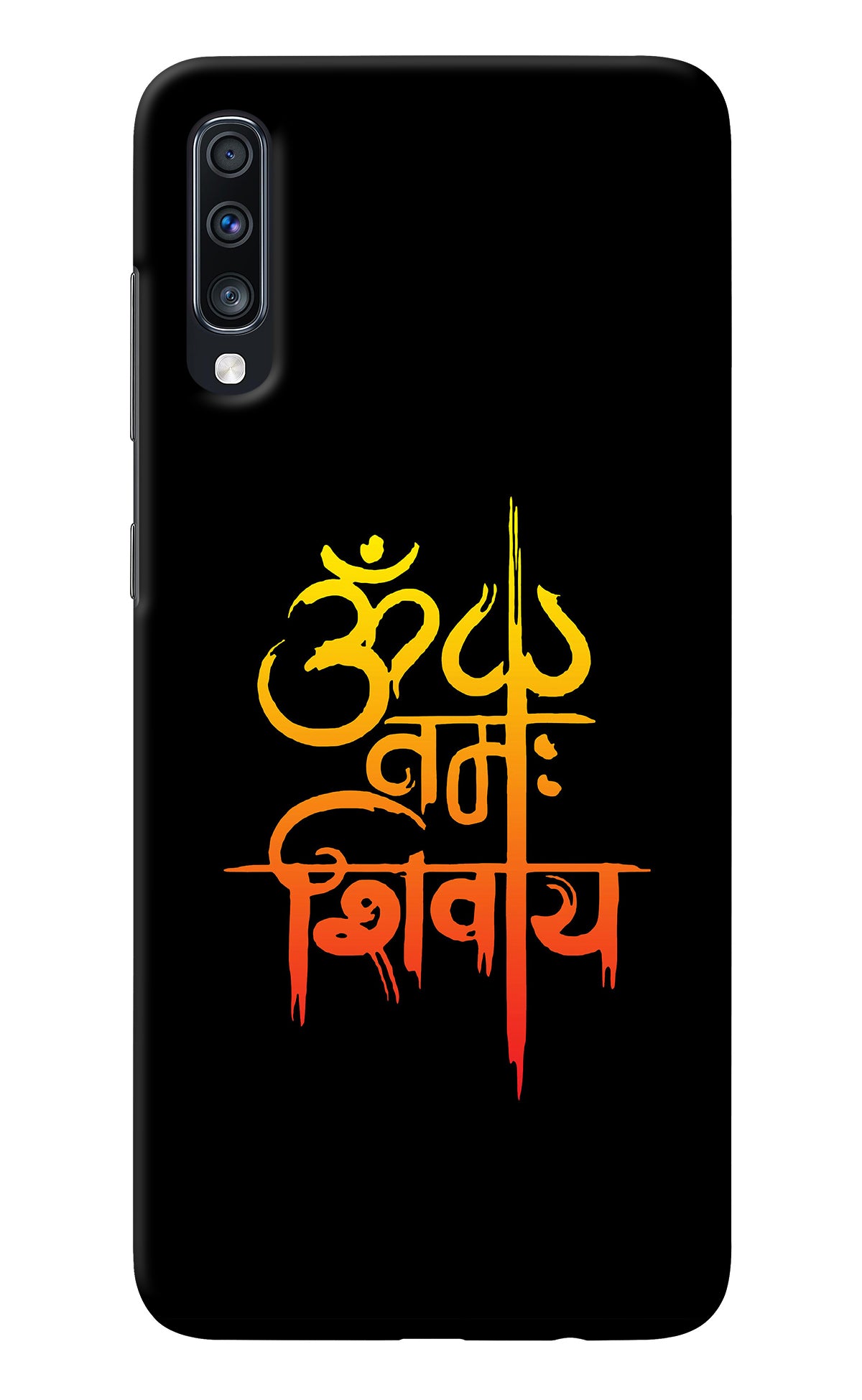 Om Namah Shivay Samsung A70 Back Cover