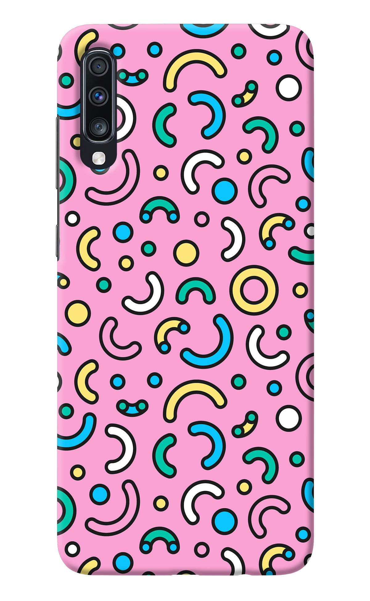 Memphis Design Samsung A70 Back Cover