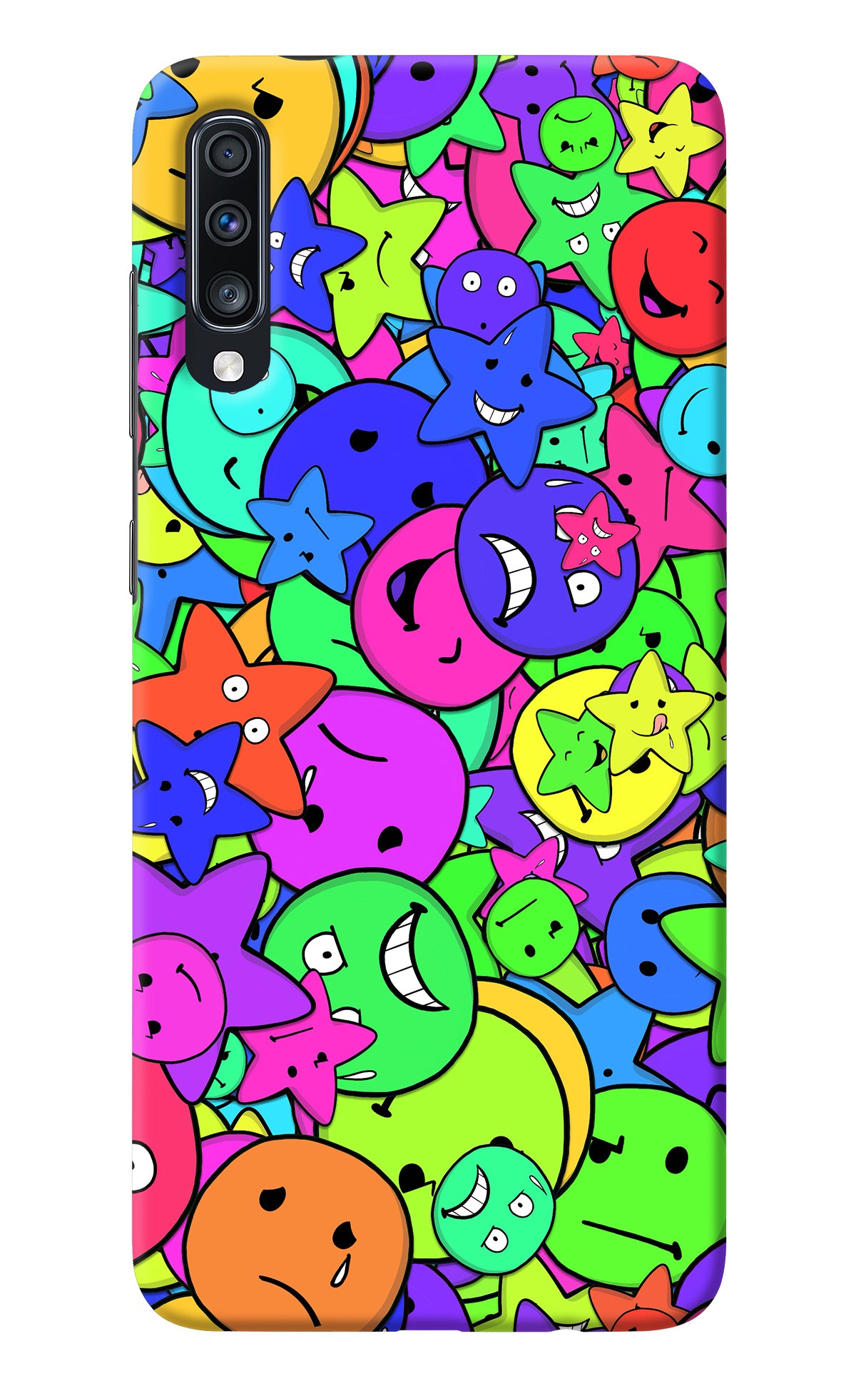 Fun Doodle Samsung A70 Back Cover