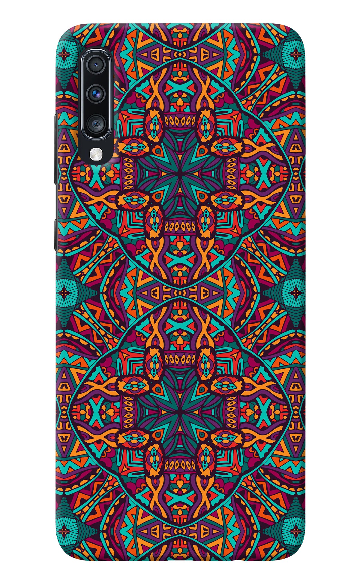 Colour Mandala Samsung A70 Back Cover