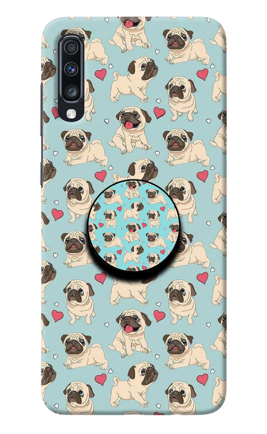Pug Dog Samsung A70 Pop Case