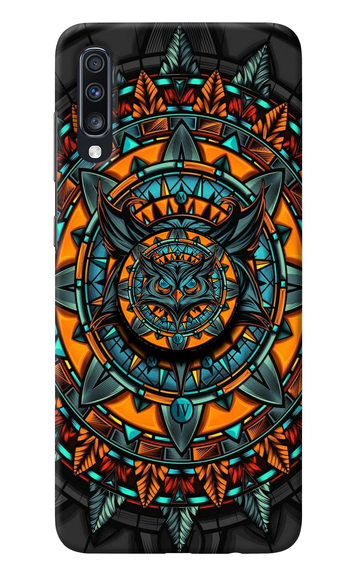 Angry Owl Samsung A70 Pop Case