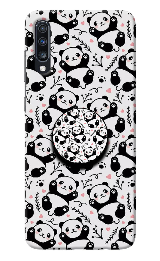 Cute Panda Samsung A70 Pop Case